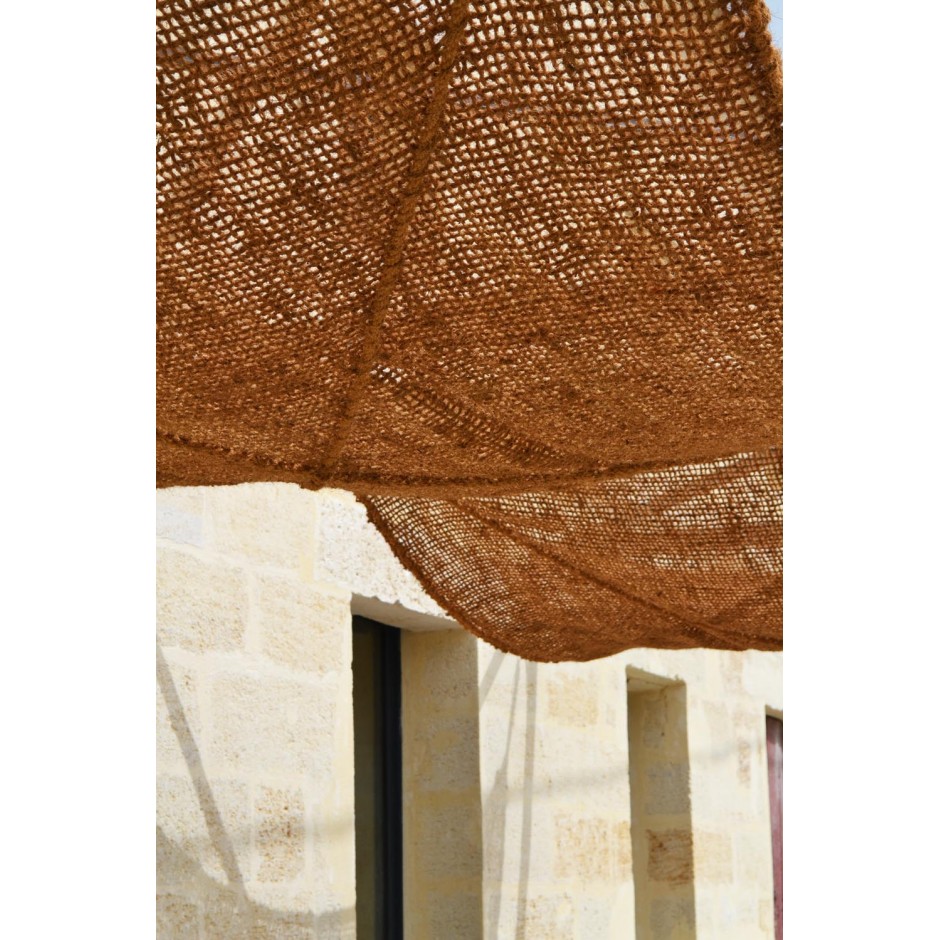Voile d'ombrage en fibre de coco